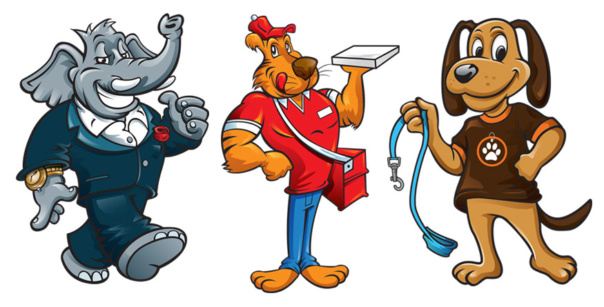 Give Your Business a Mascot Character