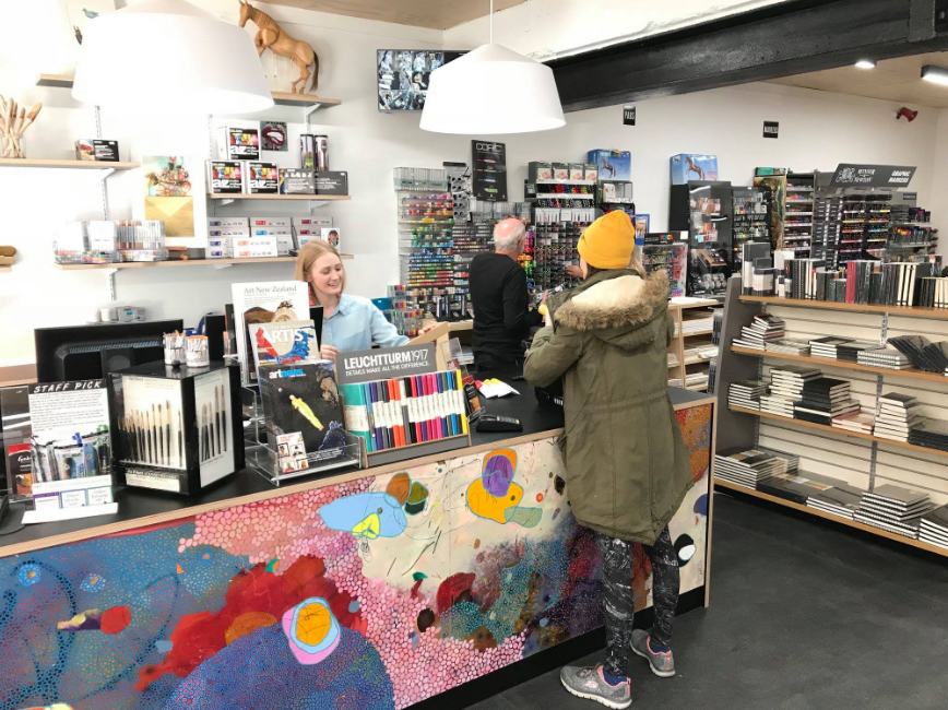 art supplies Christchurch