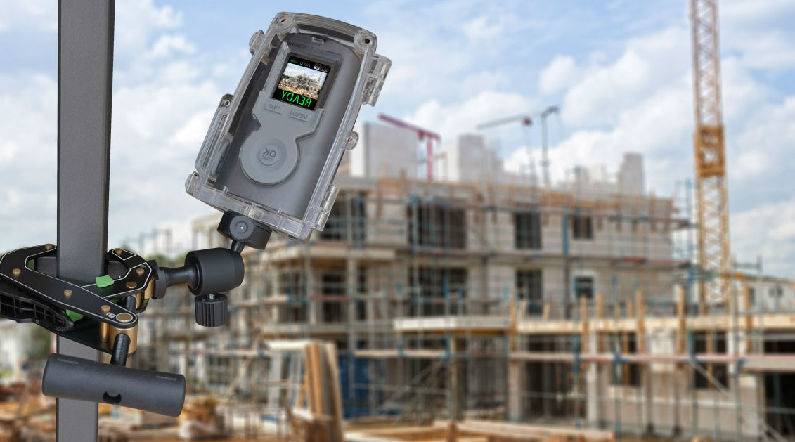 Construction time lapse camera